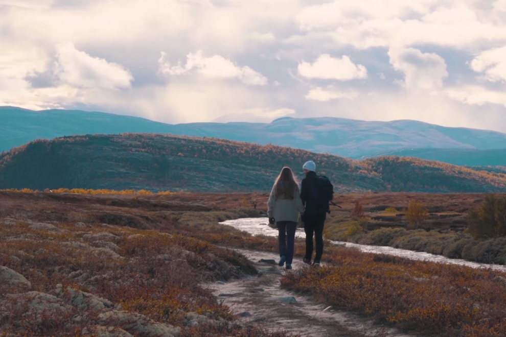 Utsiktsbilde fra Rondane nasjonalpark.